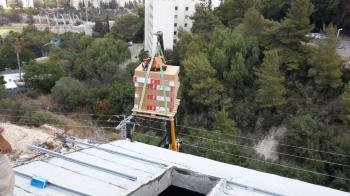 פרויקט חלונות הגג הגדול ביותר שנעשה בישראל - נווה שאנן