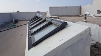 חלונות גג VELUX חשמליים בקונסטרוקציה מתאימה-גלריה