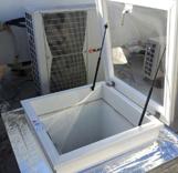 כיפת תאורה ישרה, רחובות