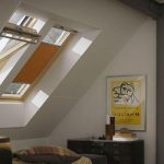 וילון הצללה עם קפלים